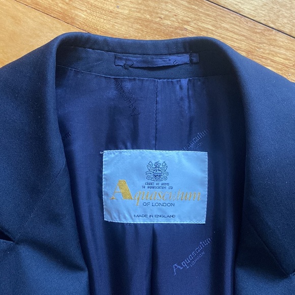 Aquascutum double breasted blazer - Picture 3 of 5